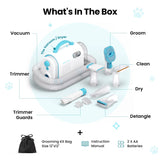 PetGroom Pro™ 7-in-1 Pet Grooming Vacuum Kit