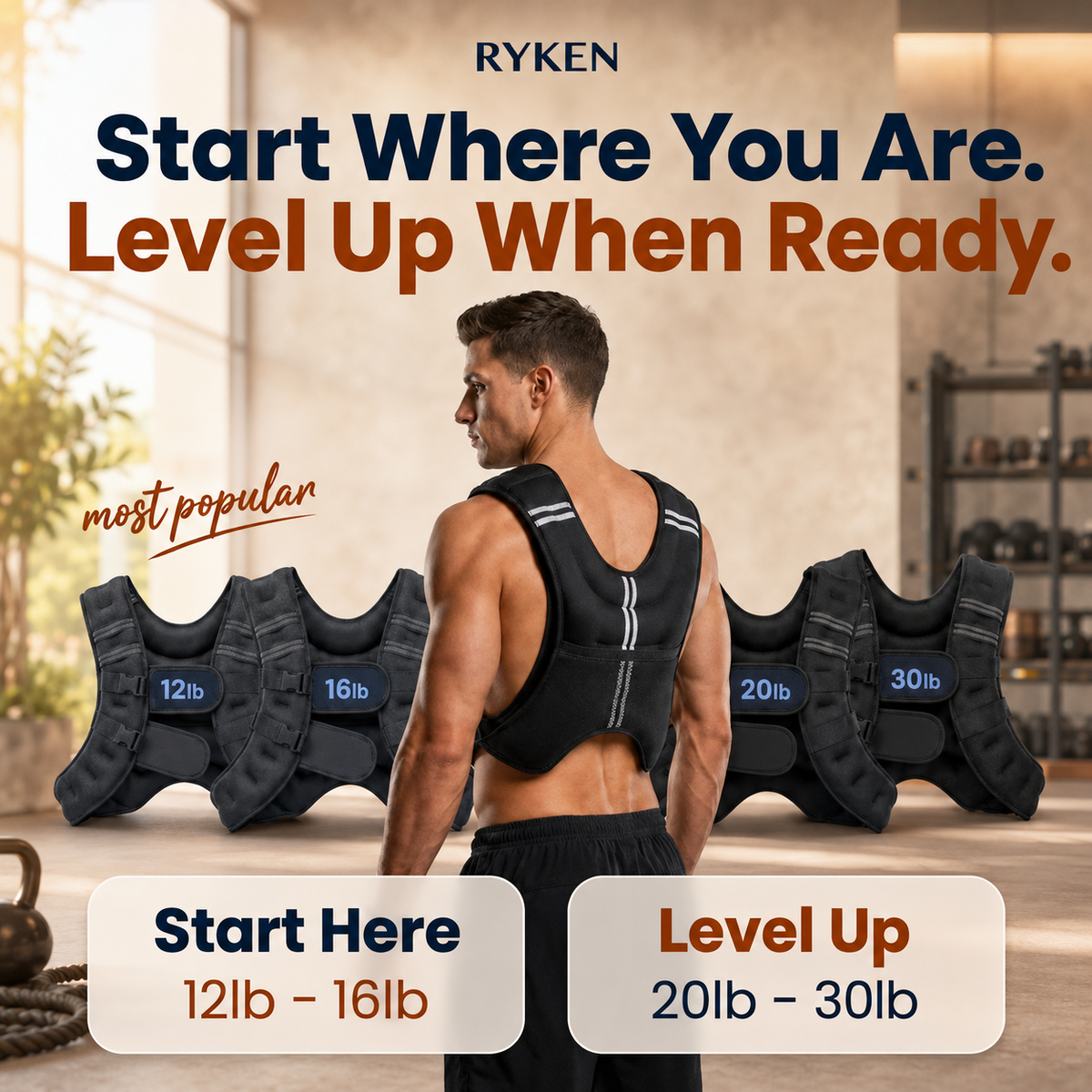 Vestra™ Weighted Vest